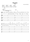 Shoreline Guitar TAB