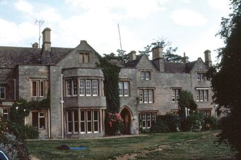 The Manor house in Oxford England, where Present Tense was recorded during the summer of 1979.
