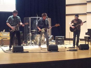 Soundcheck in the Gordon Bennett Hall at Ravinia on Feb. 14th, 2013.
