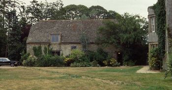 The studio out-building at The Manor that housed the control room and main studio.
