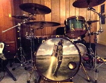Johnny Richardson's "Ignition" drum kit.
