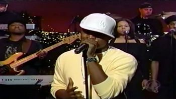 Performing with Ne-Yo on the Late Show with David Letterman
