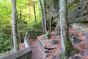 2021-Pictured Rocks - Munising Falls Trail
