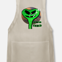 The High Life Is The Best Life Adjustable Apron  