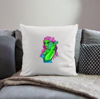 Trippy Rackies Throw Pillow Cover 