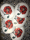 Chateau Eyeball Poppy Sticker