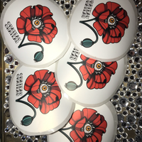 Chateau Eyeball Poppy Sticker