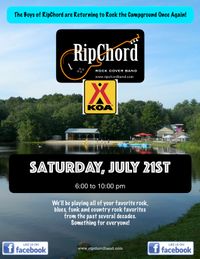 RipChord Summer Show at Strafford KOA!