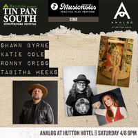 Ronny plays Tin Pan South Festival with Katie Cole, Shawn Byrne & Tabitha Meeks