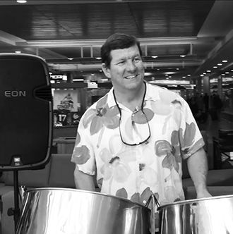 Steve Hendrickson - Playing Solo Steel Drums for over 20 years, also the creator of the Steel Drum Island Collection. 