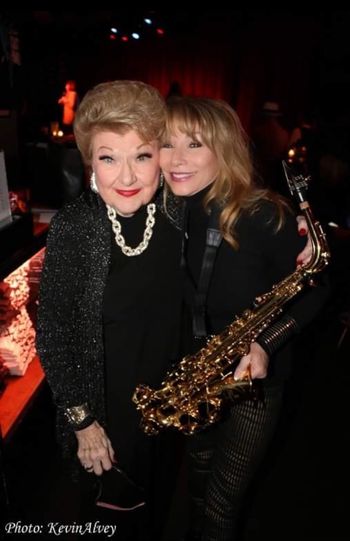 With Marilyn Maye
