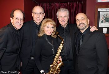 With David Pearl, Tom Hubbard, Peter Calo and Ray Marchica; Don't Tell Mama March 2023
