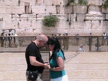 Singing in Israel, time of prayer
