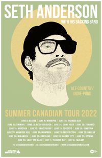 Seth Anderson w/ band Summer Canadian Tiur 2022