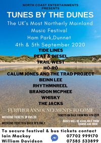 Tunes by the Dunes Festival - cancelled due to Covid-19