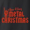 "Metal Christmas" Limited T-shirt (2 colors) with Santa Hat 
