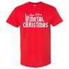 "Metal Christmas" Limited T-shirt (2 colors) with Santa Hat 
