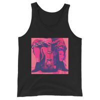 Burgundy Retro Tank Top