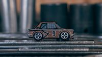 DATSUN 510 PIN #9 B-SEDAN HISTORIC VINTAGE BRONZE "PENNY" 