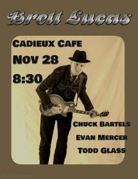 Brett Lucas at The Cadieux Cafe