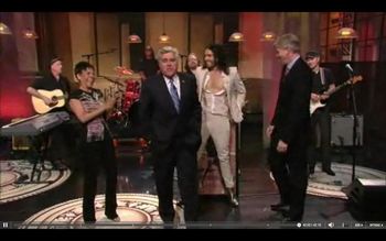 Performing on Jay Leno with Bettye Lavette and Russell Brand
