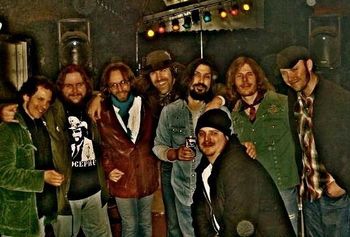 All great friend in this pic. I think it was taken at the Belmont in Hamtramck, Mi.
