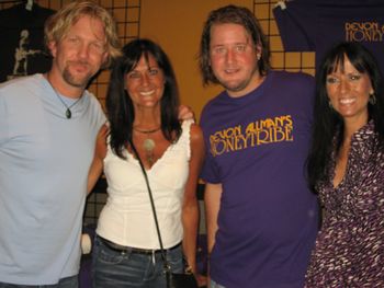 Devon Allman, Kathy Lindsey, Gabriel Strange, and Sky Weir
