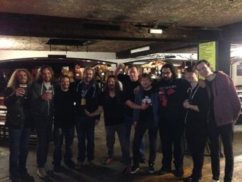 Godsticks, The Aristocrats & Crew at Bristol Bierkeller, November 2015
