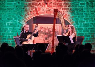 Zespół kamerlany ACh Duo gitara i harfa | The ACh Duo chamber ensemble guitar & harp (Aleksander Pankowski vel Jankowski & Noemi Hańczyk)