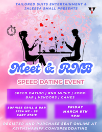 Meet & RNB Speed Dating Vendor Fee