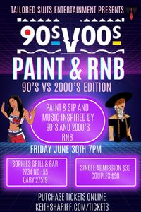Paint & RNB 90’s VS 2000’s Edition Tickets