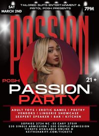 Posh Passion Party Admission