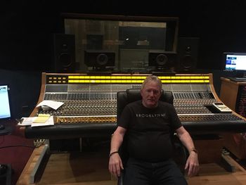 Recording at Dreamland Studios
