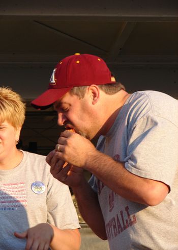 Pizza Eating Contest Hosted by Broadway Pizza in Fridley
