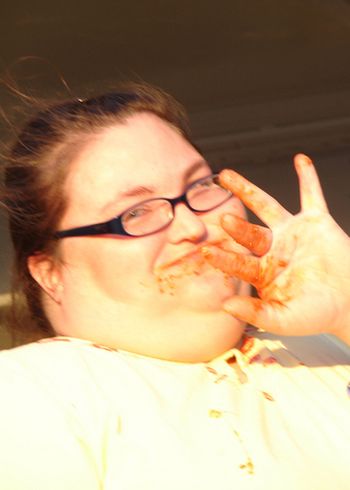 Pizza Eating Contest Hosted by Broadway Pizza in Fridley
