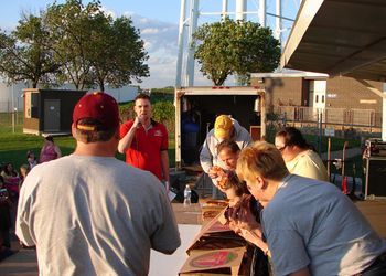 Pizza Eating Contest Hosted by Broadway Pizza in Fridley
