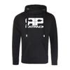 Cross Neck Pullover Hoodie