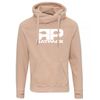 Cross Neck Pullover Hoodie