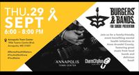Burgers and Bands for Suicide Prevention
