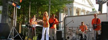 Party Prophets with Cindy Floyd playing the 2011 Friday after Five in Statesville, NC
