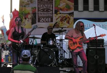 Live at Taste of Cincinnati - 5/30/11 (photo by Dan Copsey)
