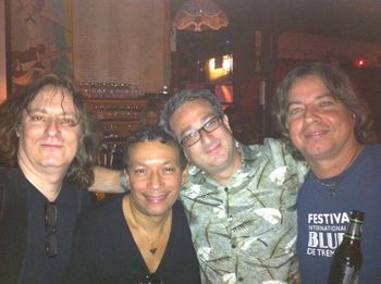 w/Benny Landa, Alex Alexander, Tom Curiano @ The Bitter End, NYC
