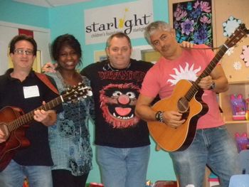 w/Andrea Watts, Mark Klein, Gus Fafalios @Stonybrook Children's Hospital, NY
