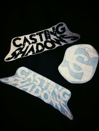 Casting Shadows Decals (7.75" x 2.25")