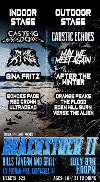 Beachstock 2 Featuring Casting Shadows, Caustic Echoes, The Last King, May We Meet Again and More... 