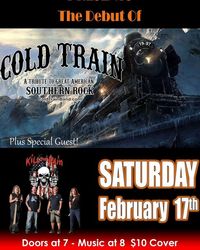 Southern rockers Cold Train at the infamous Rascals in Worcester, MA with special guest Kill The Pain