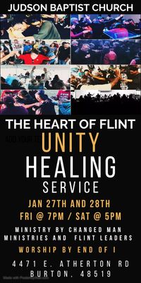 The Heart of Flint Unity Healing Service