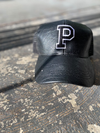 Pariz Soft Genuine Leather P Hat 
