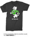 BLACK FE THE CAT T SHIRT