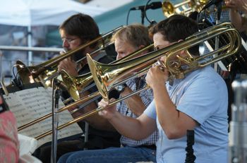 Trombones in Action
